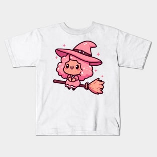 Cute witch Kids T-Shirt